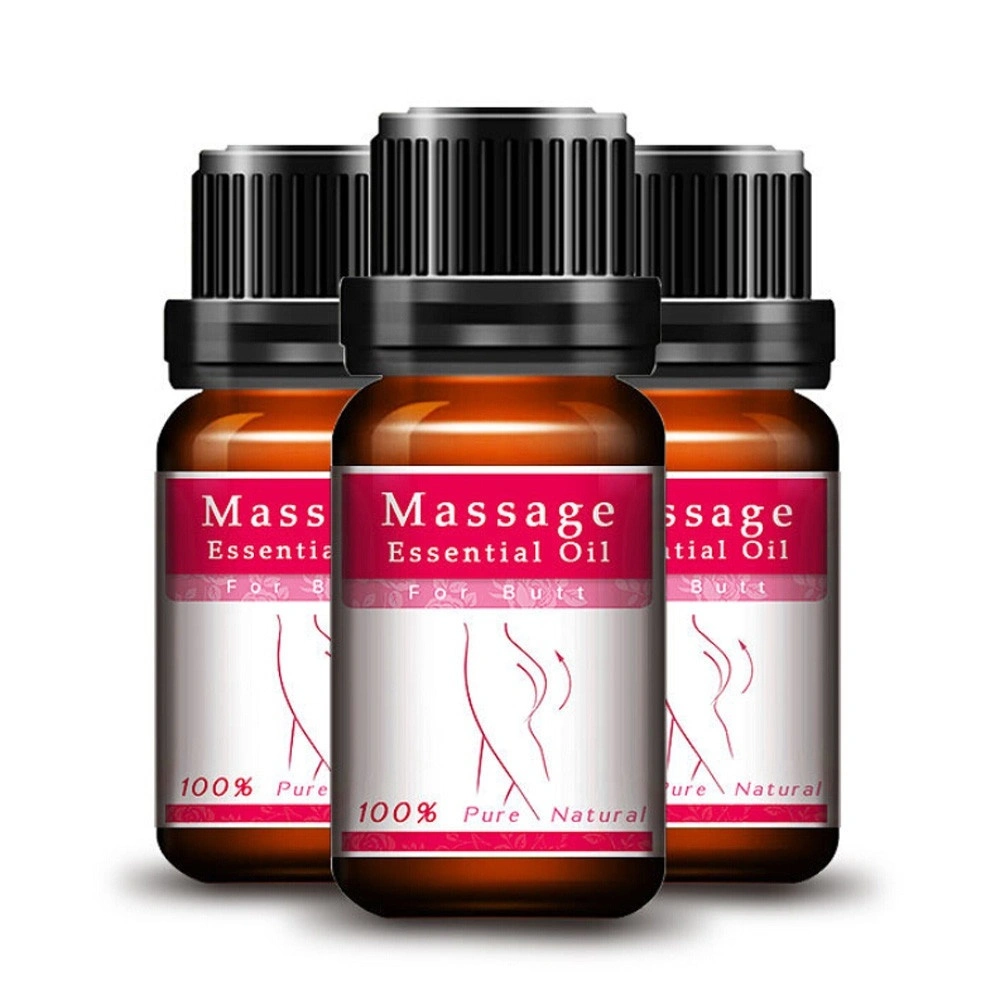 10ml Natural Hip Lift Massage Oil Buttocks Enhancement Butt Enlargement Essential Oil Skin Care