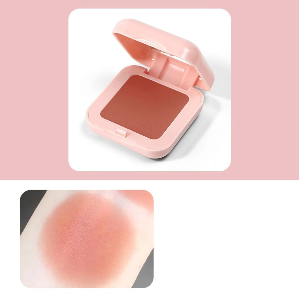 Mini Makeup Blush Single Color Powder Matte Cute Long Lasting Smooth Color Stay Portable Blush for Girls 06