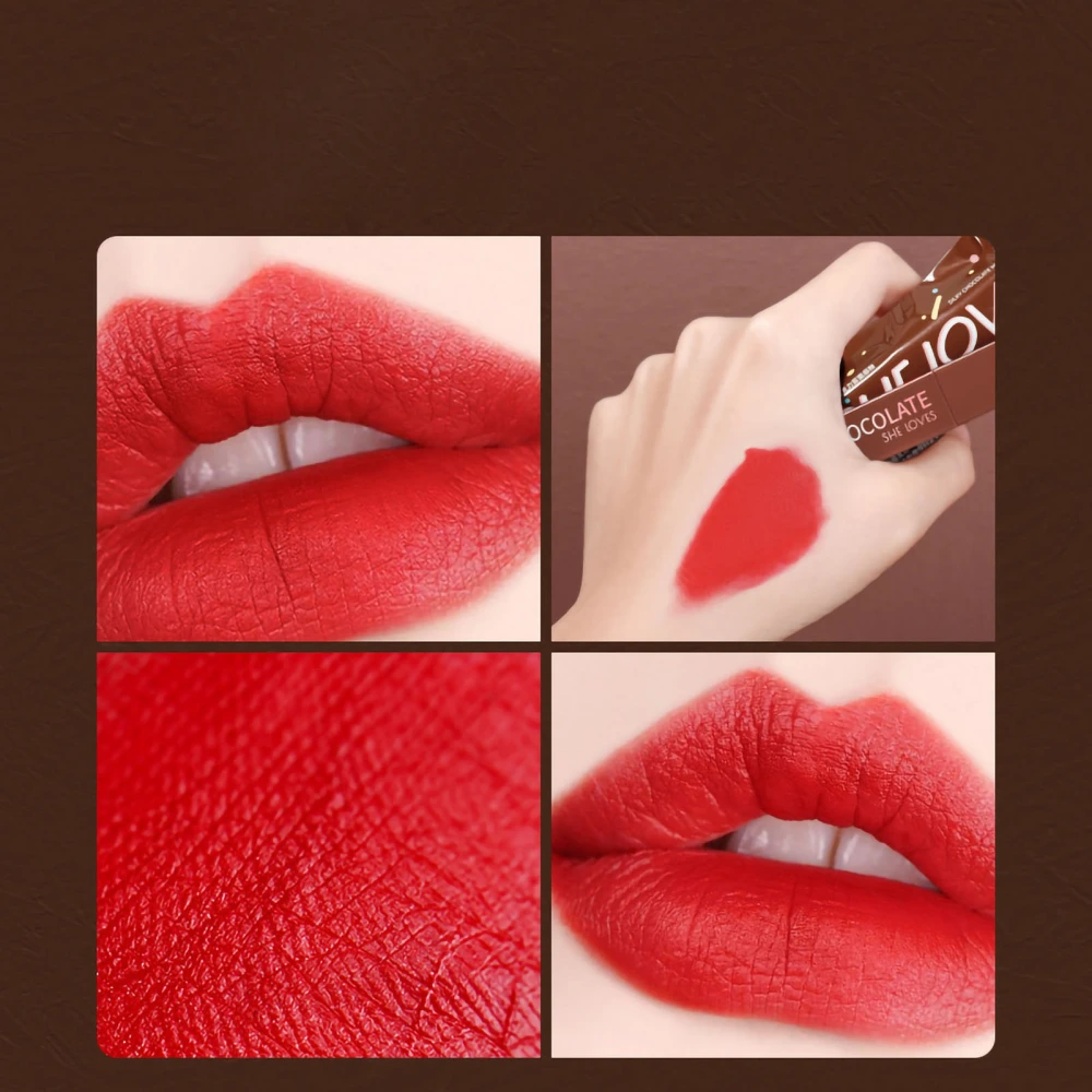 Matte Liquid Lipstick Long Lasting Exquisite Colorstay Makeup Lip Lipstick Set for Girls 402