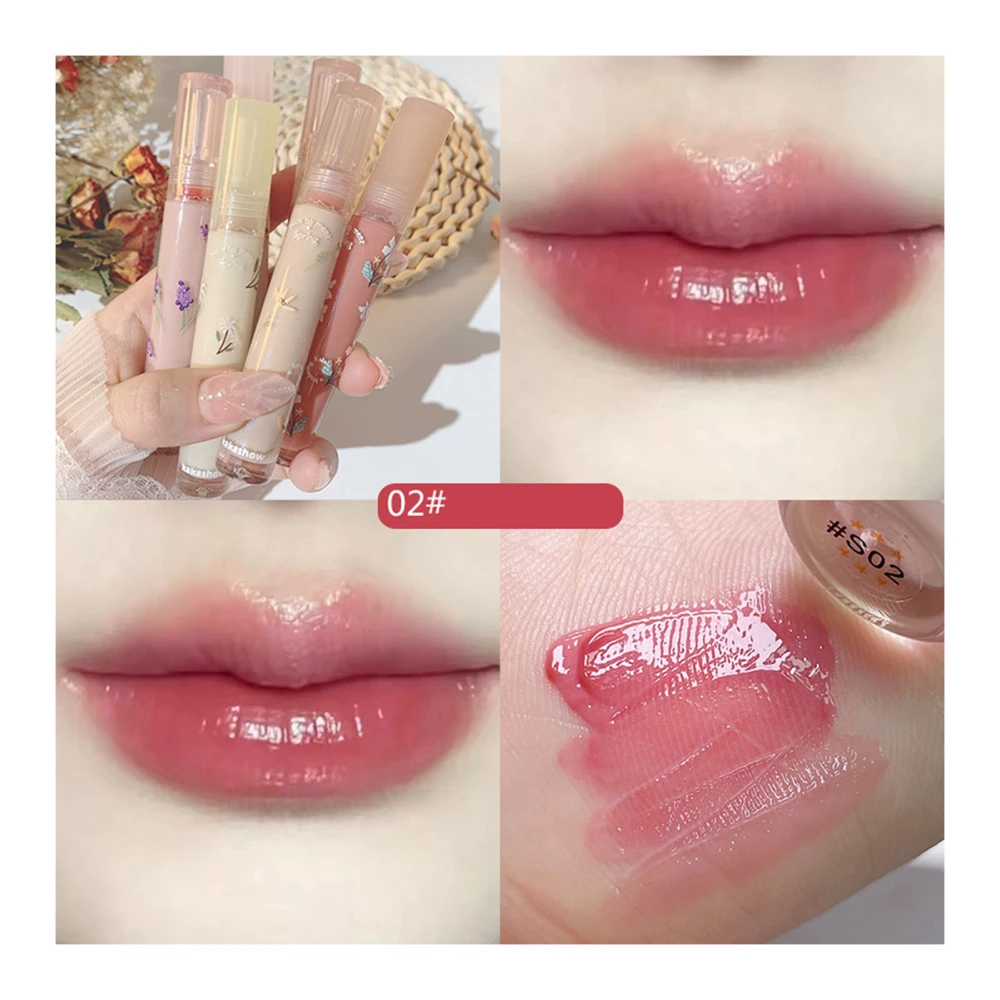 3Pcs Gloss Liquid Lipstick Long Lasting Moisturizing Colorstay Makeup Lip Polish Lipstick for Girls Type 2