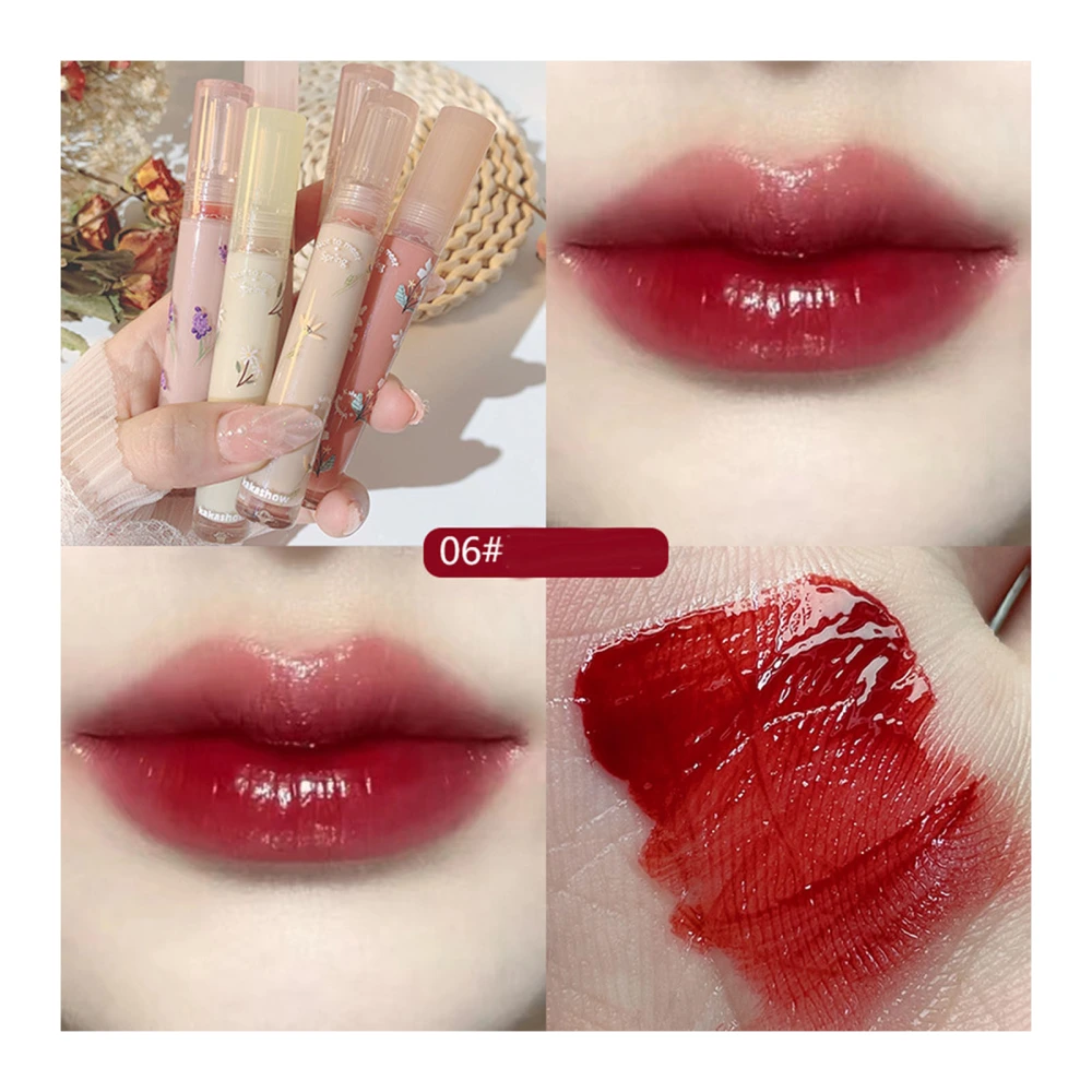 3Pcs Gloss Liquid Lipstick Long Lasting Moisturizing Colorstay Makeup Lip Polish Lipstick for Girls Type 6