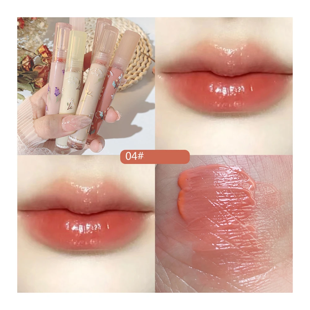 3Pcs Gloss Liquid Lipstick Long Lasting Moisturizing Colorstay Makeup Lip Polish Lipstick for Girls Type 4