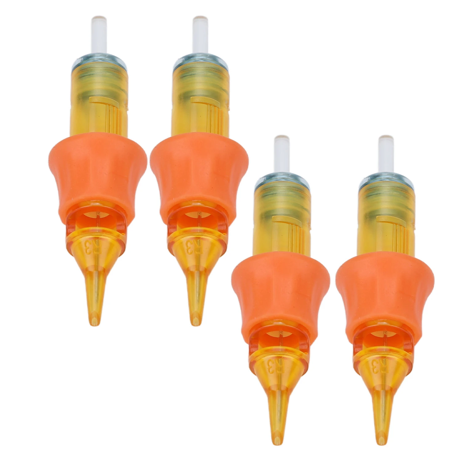 10pcs Tattoo Cartridge Needle Disposable Fast Coloring Hygienic Tattoo Pen Machine Needles 3RS