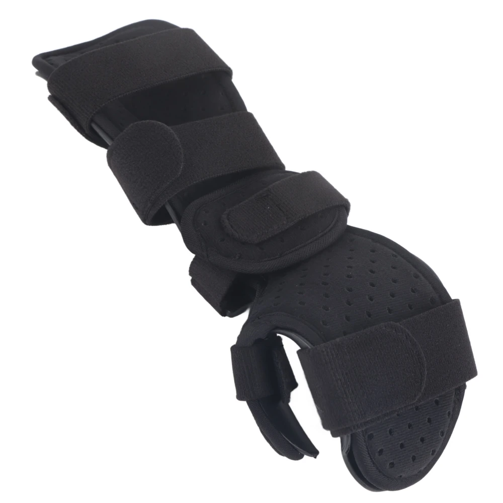 Stroke Hand Splint Stable Support Good Fixation Adjustment Removable Soft Resting Hand Brace for Joint Sprains Tendonitis Left Handed L 32x11cm