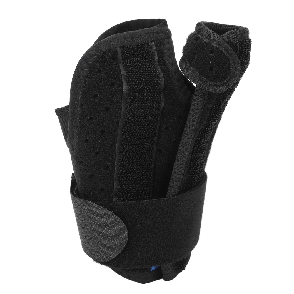 Thumb Spica Splint All Round Support Aluminum Fixed Thumb Wrist Splint Breathable Thumb Brace for Tendonitis Wrist Sprain Right Hand L