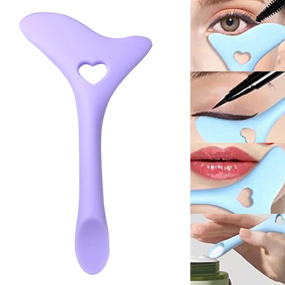 Silicone Eyeliner Aid Eyeliner Stencils Wing Tips Reusable Silicone Eyeliner Tool Mascara Drawing Aid Makeup Tool Eyeliner Applicator Tool