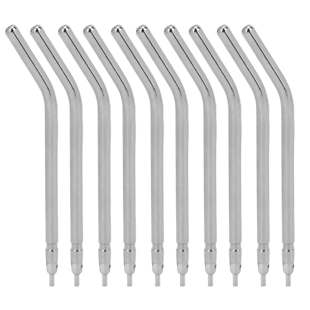 10pcs Dental Air Water Syringe Tip Stainless Steel Teeth Cleaning Air Water Spray Nozzles for Dental Chair