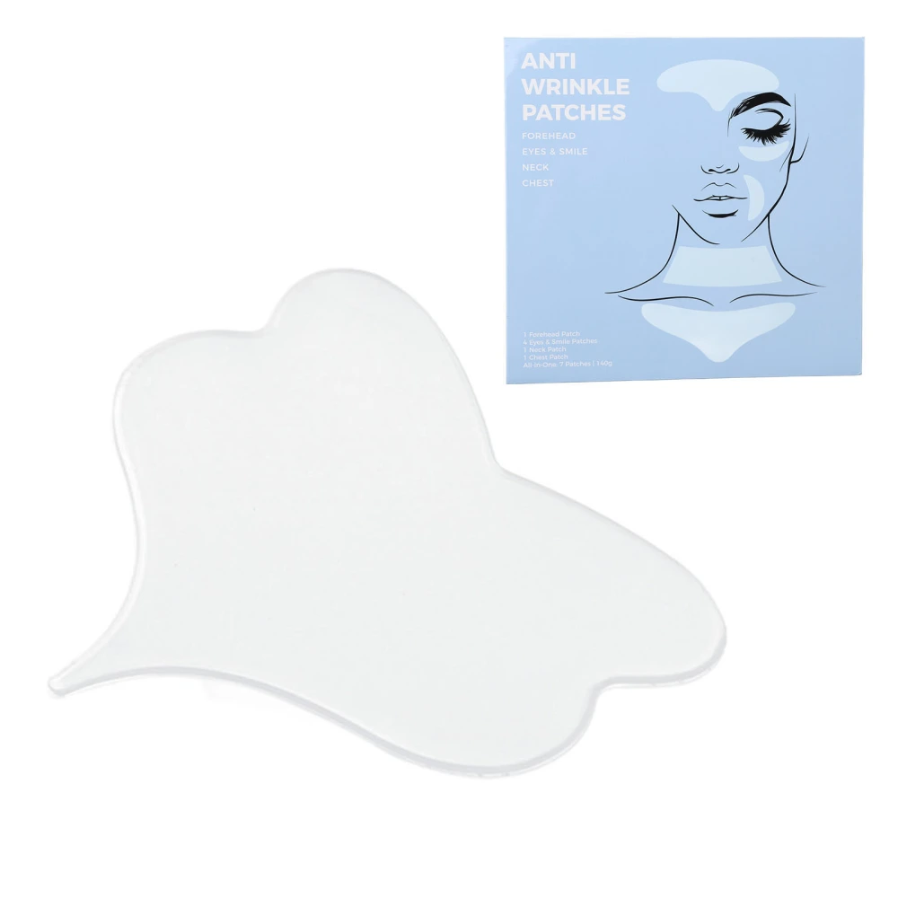 Silicone Chest Wrinkle Pads Moisturizing Firming Prevents Wrinkles Reusable Decollete Pads for Chest Beauty