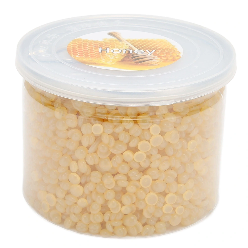 10.6 Oz Depilatory Wax Beads Low Melting Point Strong Stickiness for Hair Removal Honey