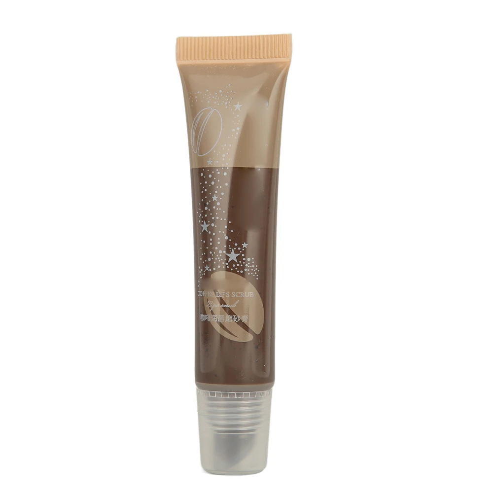 15g Lip Scrub Exfoliator Exfoliating Lip Balm Smoothing Moisturizing Coffee Extract for Dead Skin Dry Lips