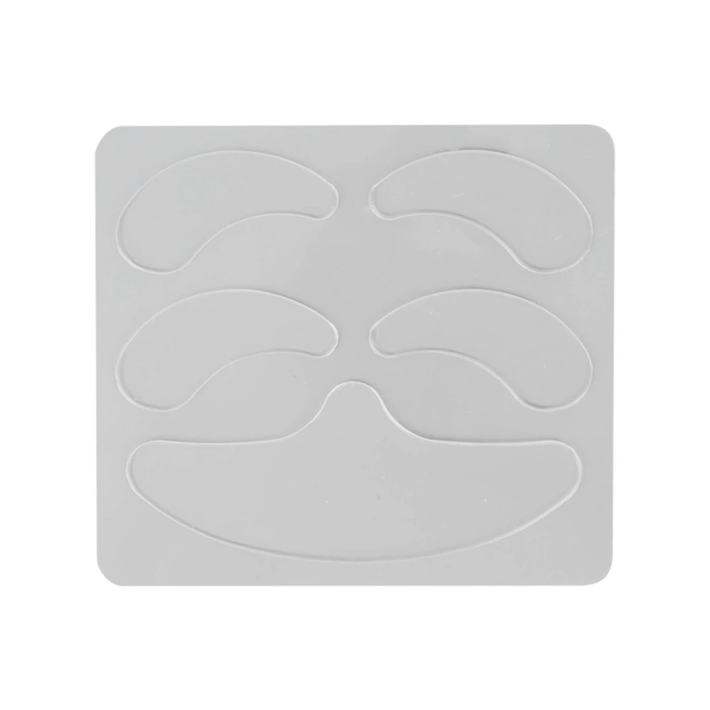 Facial Wrinkle Patch Reusable Skin Friendly Transparent Firming Silicone Forehead Eye Pads for Overnight Skin Care