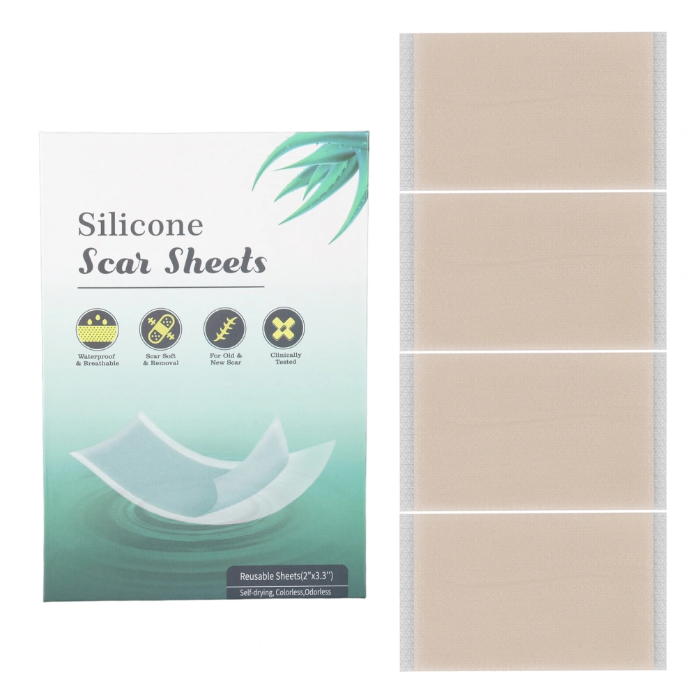 Silicone Scar Removal Sheets Professional Gel Scar Patch C Section Keloid Scar Removal Stretch Marks Patch Away