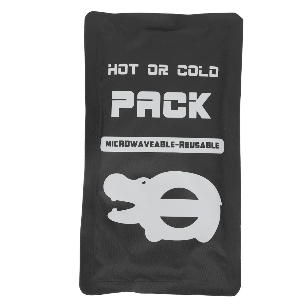 Hot Cold Ice Packs Pain Relief Physical Cooling Antipyretic Ice Pack for Injuries Shoulder Arms Calves Back Pain Black