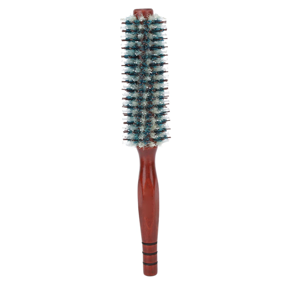 Round Styling Hair Brush Static Free High Temperature Resistant Soft Boar Bristle Round Brush for Salon Home 18s Large