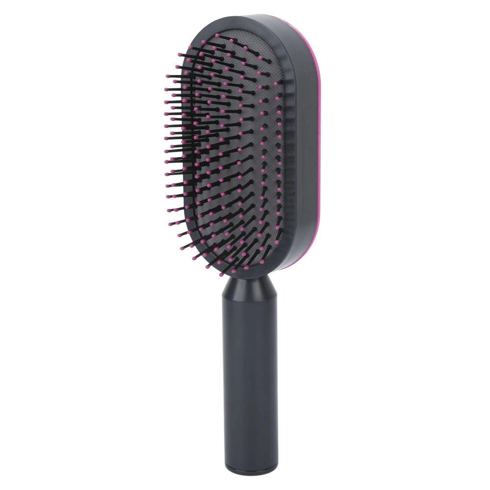 Paddle Hairbrush Compact and Portable Air Cushion Massage Comb with Comfortable Handle for Home Use