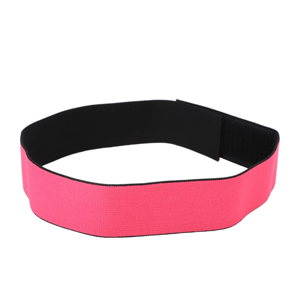 Makeup Headband Elastic Easy Fixing Hook and Loop Polyester 2 Color 3.5cm Wide Facial Headband for Sports Yoga