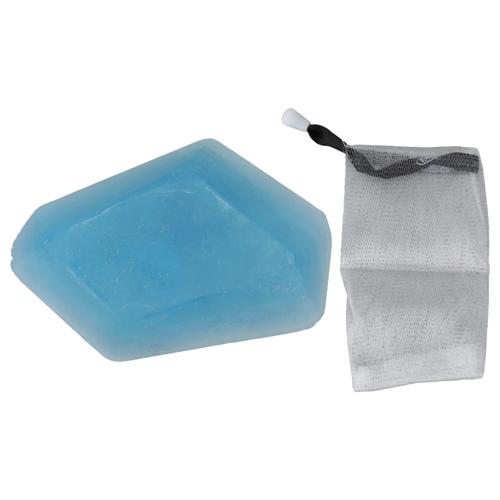 Cleansing Bar Soap Strong Cleaning Power Oil Control 100g Men Cleansing Soap with Foaming Net for Household General Skin Type