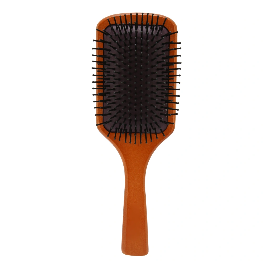 Wooden Paddle Brush Detangling Smoothing Massaging Styling Air Cushion Hair Comb for Men Women Kids Beech Large