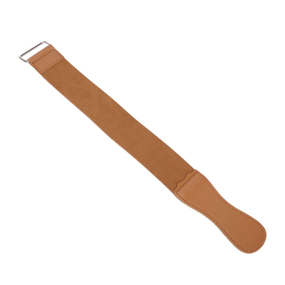 Razor Strop Synthetic Leather Convenient Professional Straight Sharpening Strap for Men Barber