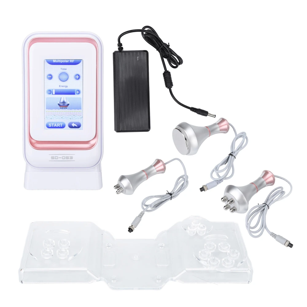 80K RF Fat Burning Machine Cellulite Removal Skin Rejuvenation Body Shaping Beauty Machine 110‑240V UK Plug