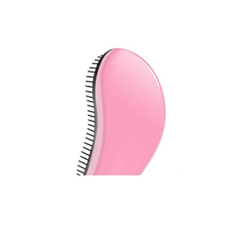 Women Portable Detangling Hairbrush Massage Scalp Hair Styling Tool for Adults Kids Wet Dry Curly Thick Afro Hair Pink