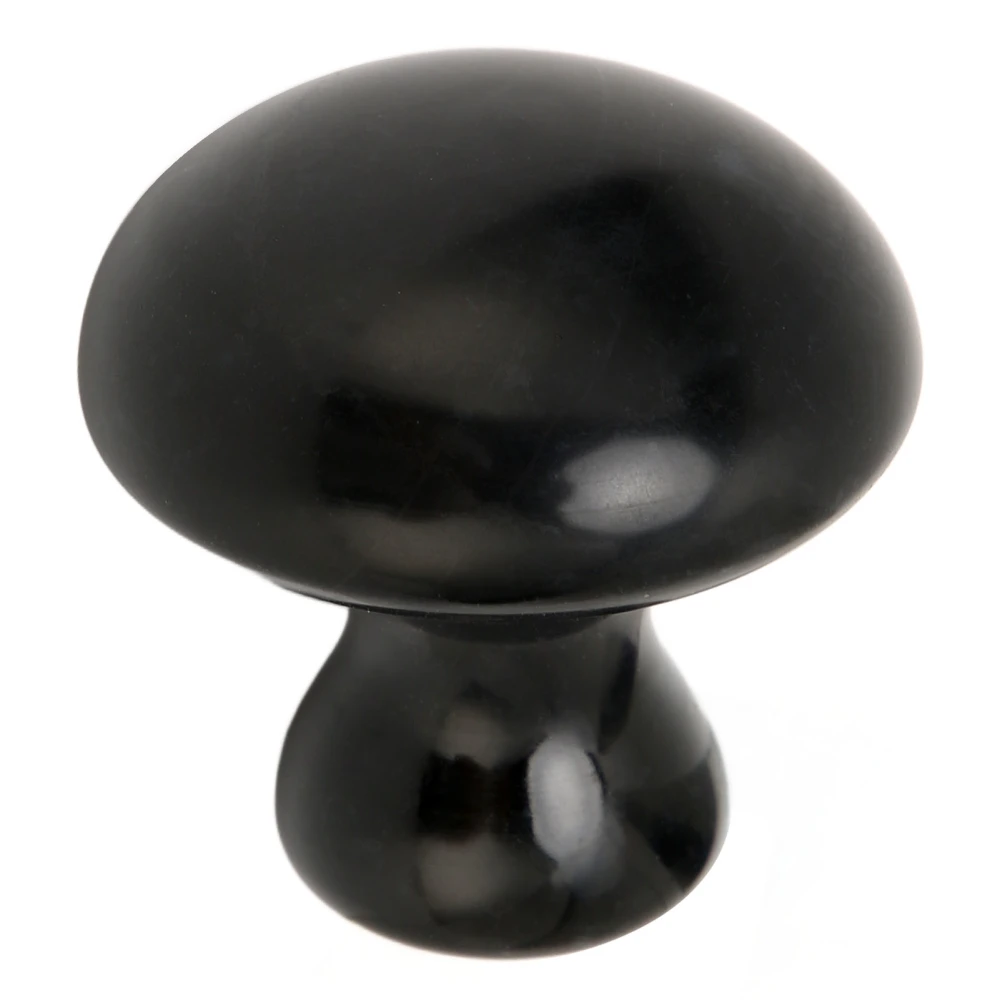 Mushroom Shaped Massage Stone Beauty Salon Spa Therapy Hot Stone for Arms Legs Back 1.8 Inch