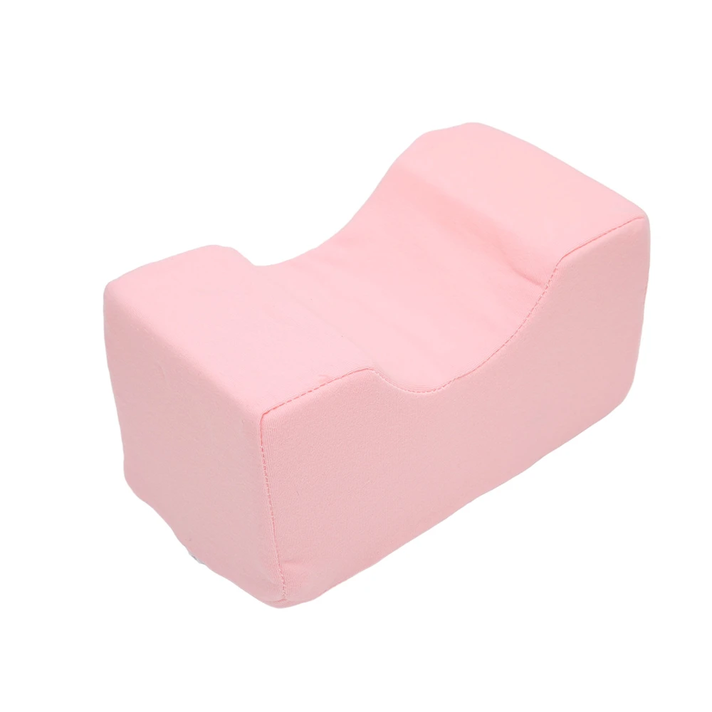 Heel Pillow Improve Blood Circulation Relieve Pressure Promote Recovery Foot Elevation Pillow for Heel Foot Leg Pink