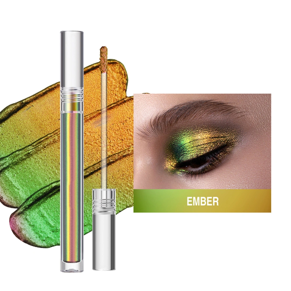 Liquid Eyeshadow Sparkling Metallic Eyeshadow Liquid Eye Shadow Glitter High Pigment Eyeshadow Eye Makeup