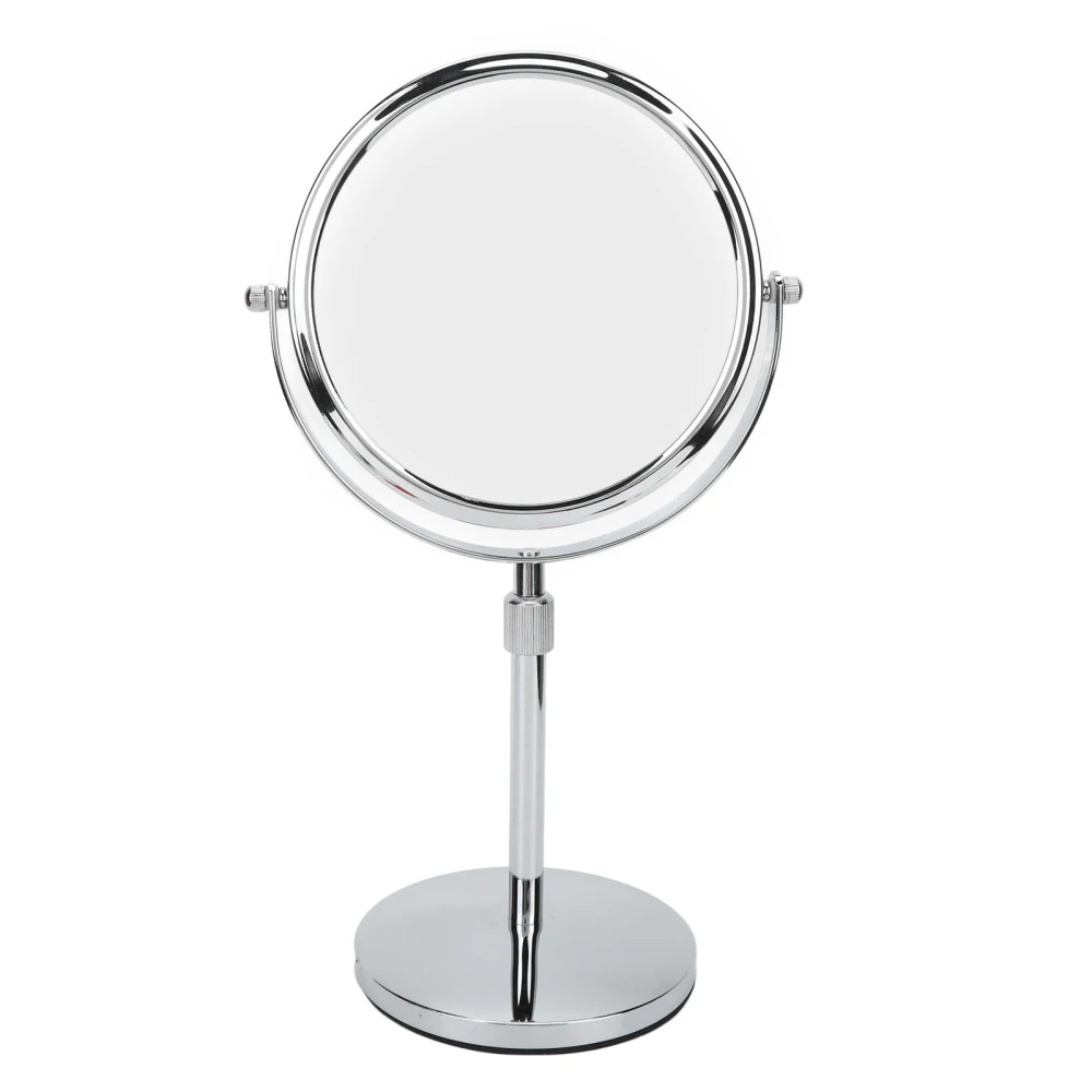 Tabletop Makeup Mirror Home 7 Inch Height Adjustable Double Sided 3X Magnification Vanity Mirror