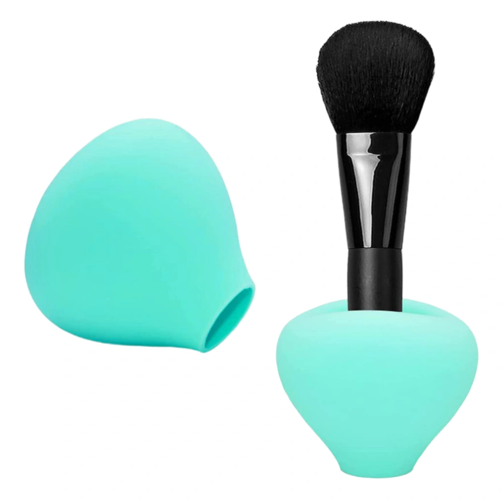 Makeup Brush Covers Makeup Brush Holder Reusable Silicone Dust Cover Brush Organizer Case for Travel and Home