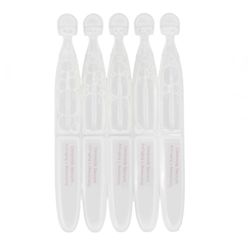 5 Pcs 1.2ml Ceramide Serum Hydrating Soothing Ampoule Skin Repair Ampoule Serum for Beauty