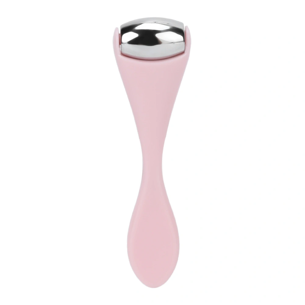 Mini Ice Roller Facial Eyes Stainless Steel Portable Handheld Reduce Puffy Ice Massage Roller Pink