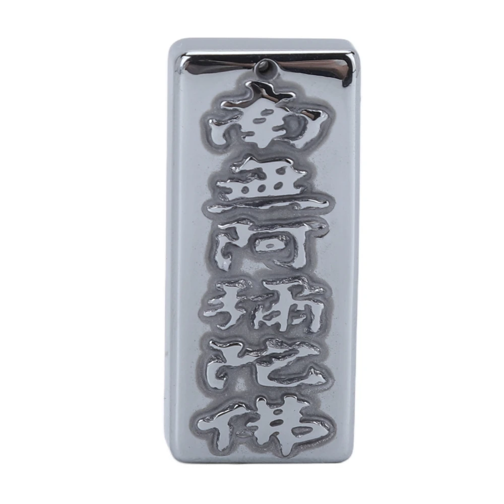 Terahertz Pendant Buddhism Pattern Carved Relieve Fatigue Promote Circulation Natural Stone Ornaments for Men Women