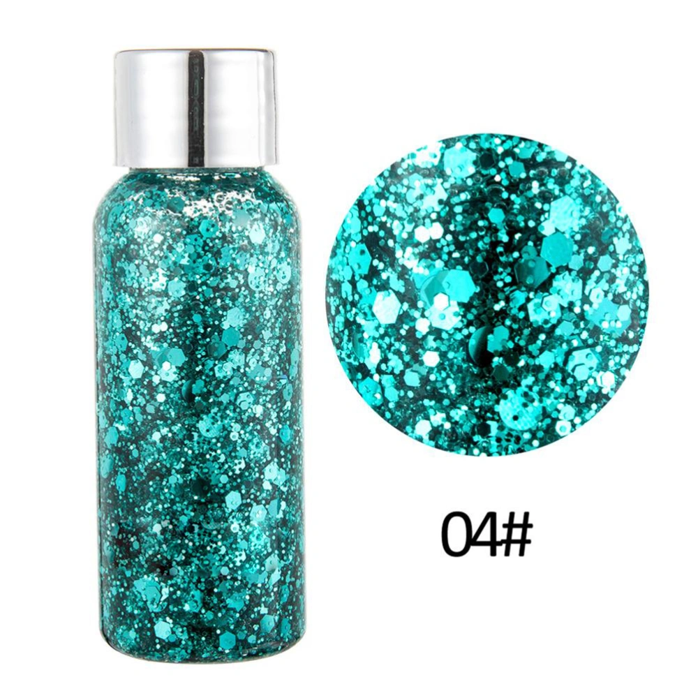 Glitter Body Gel Liquid Glitter Gel for Nail Face and Body Party Festival Glitter