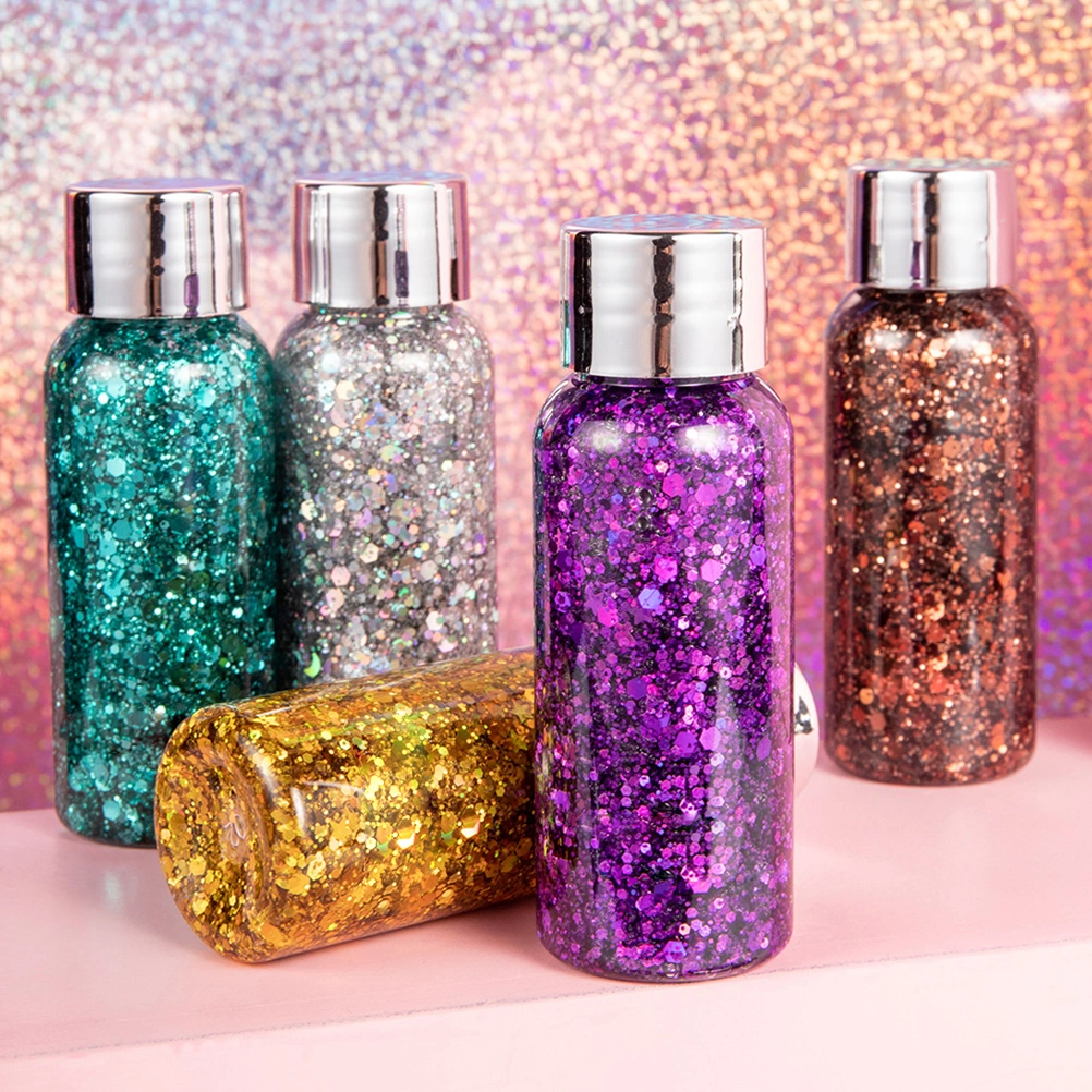 Glitter Body Gel Liquid Glitter Gel for Nail Face and Body Party Festival Glitter