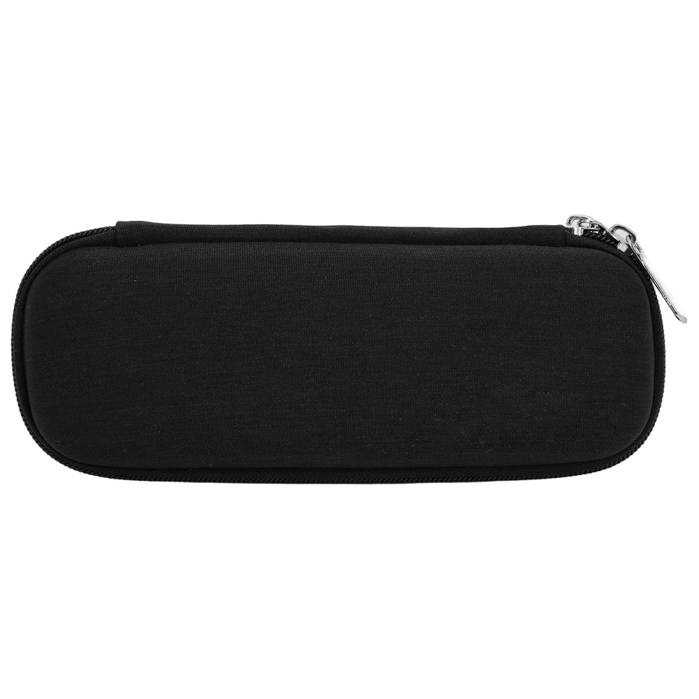 Insulin Cooler Simple Portable Multi Layer Zipper Design Insulin Pen Medicine Diabetes Supplies Travel Refrigerator Bag Black