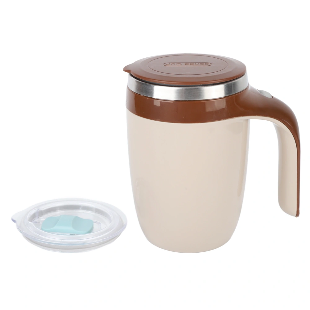 Automatic Magnetic Stirring Mug Stainless Steel Portable Electric Mixing Cup for Elderly Disabled Coffee Milk