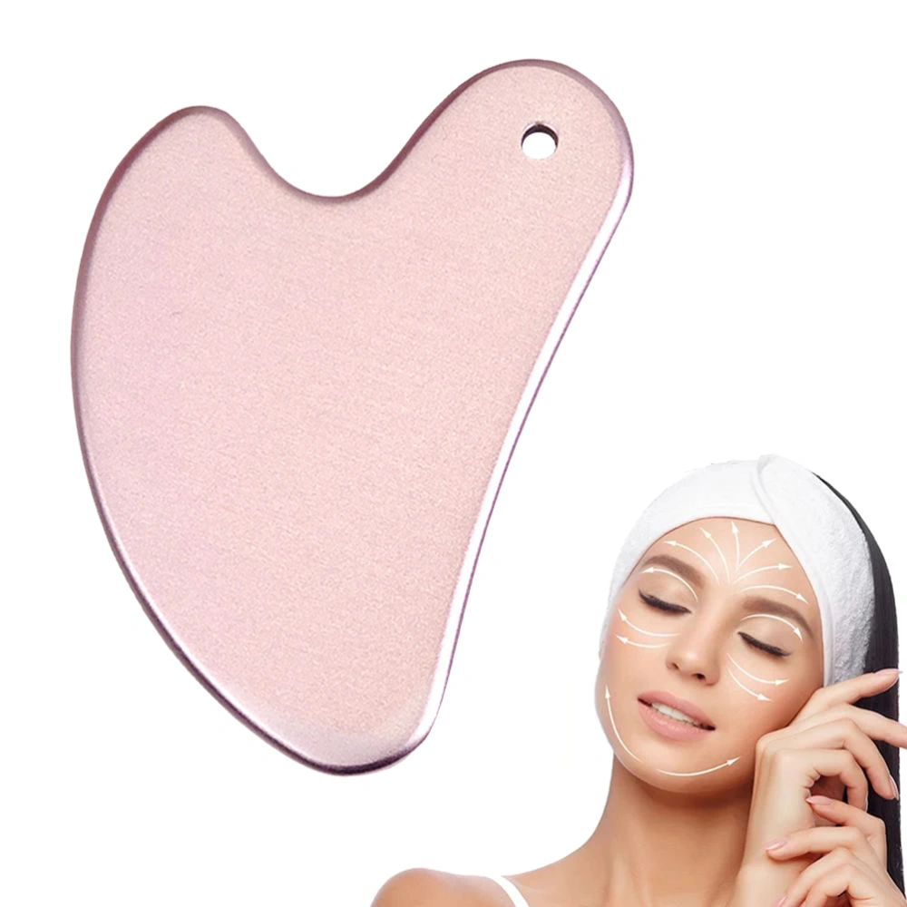 Metal GuaSha Scraping Massage Tool Love Heart GuaSha Board Face Body Scraping Massage Tool