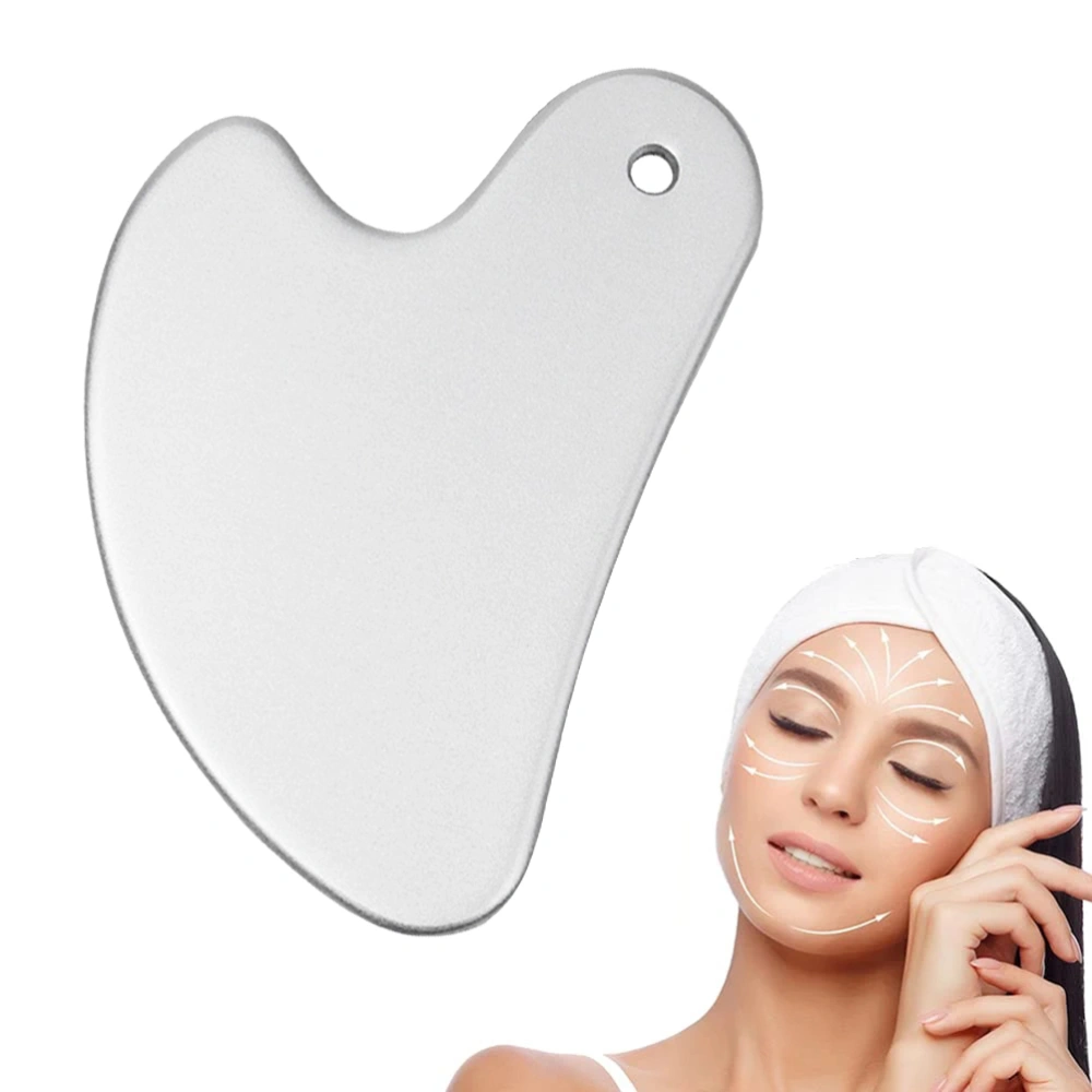 Metal GuaSha Scraping Massage Tool Love Heart GuaSha Board Face Body Scraping Massage Tool