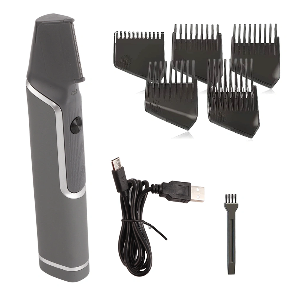 5 in 1 Hair Trimmer and Body Groomer Retractable USB Electric Body Hair Trimmer Titanium Body Trimmer