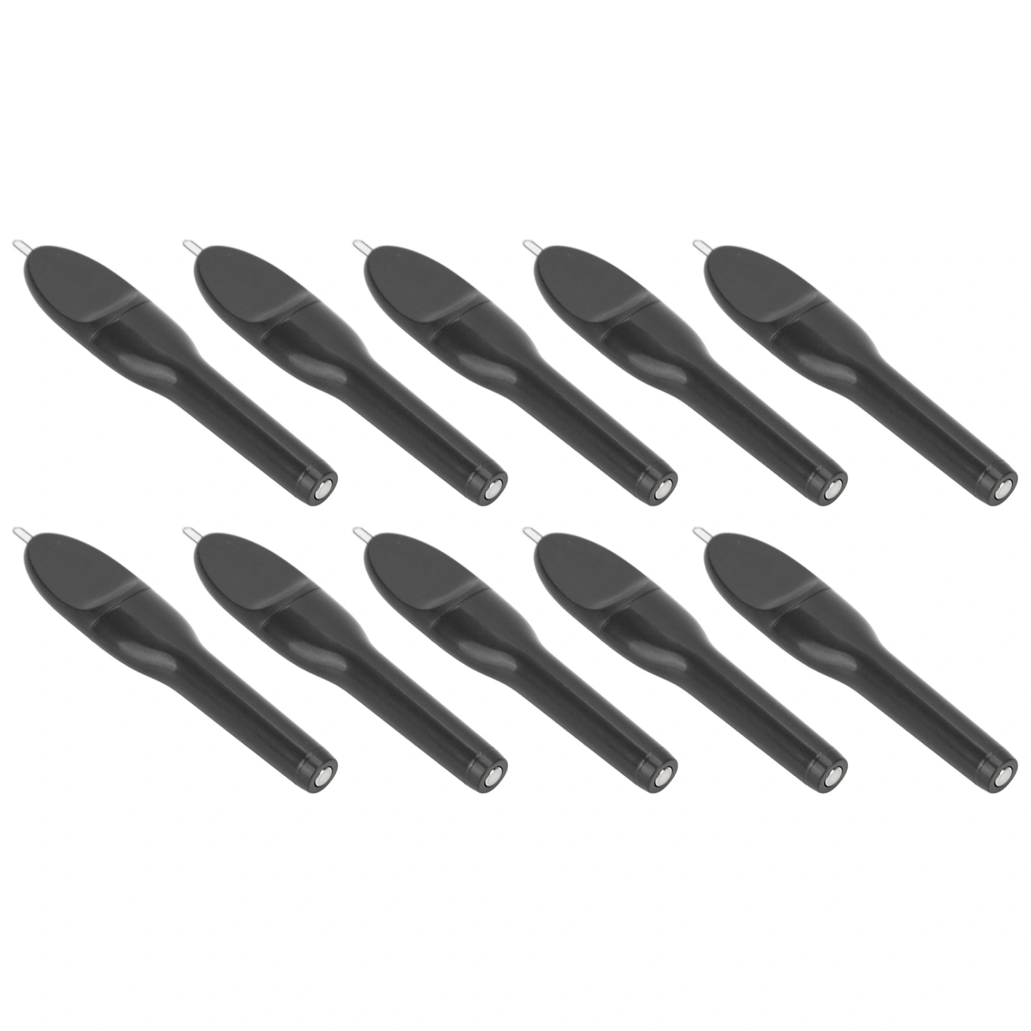 10pcs Hearing Aid Cleaning Brush Portable Hearing Amplifier Brushes with Wax Loop and Magnet