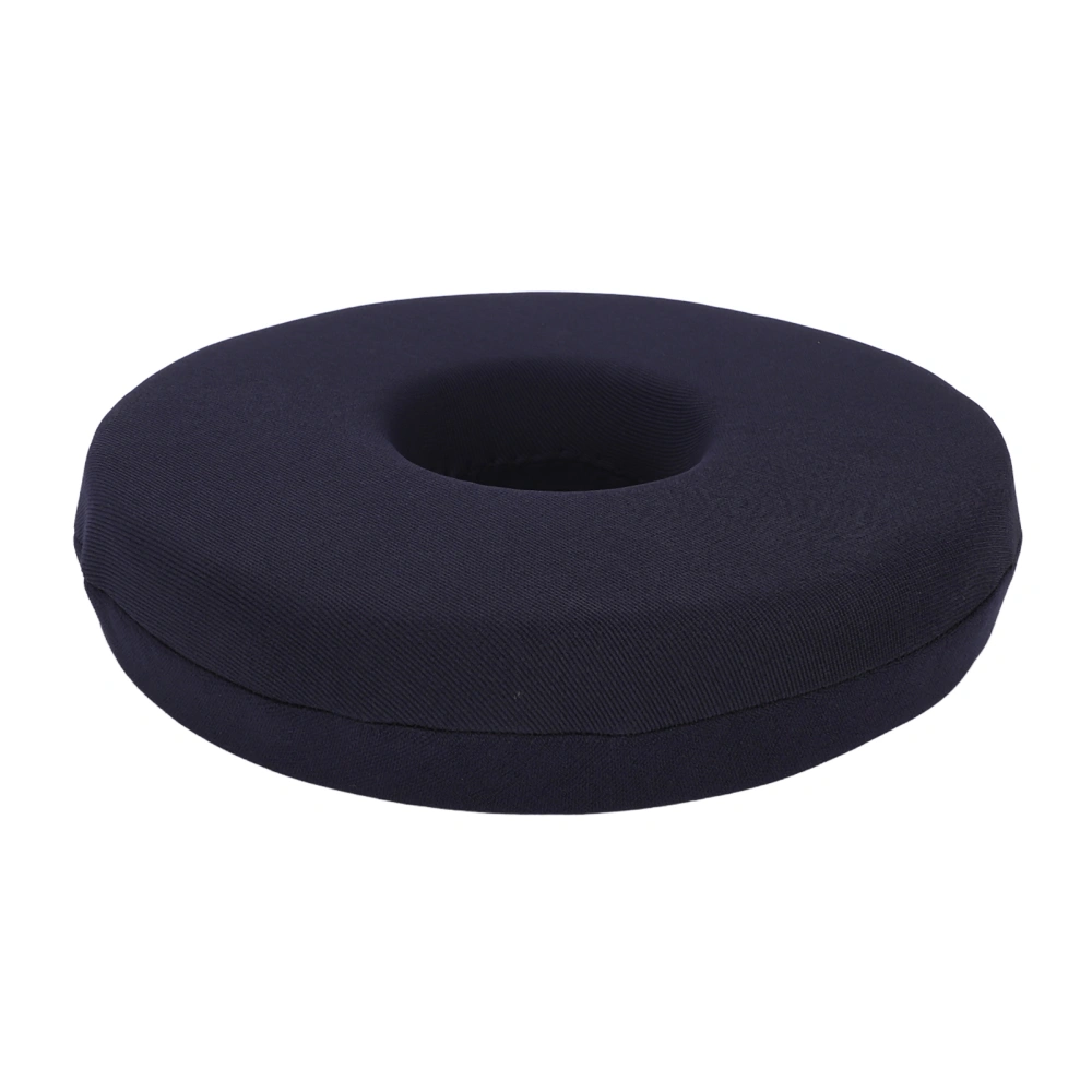 Donut Pillow Bed Sore Decubitus Pain Relief Seat Cushion for Bedridden Patient Elderly Black 25cm