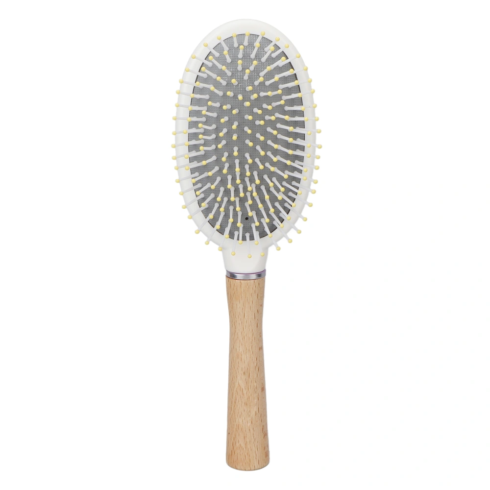 Hair Brush Natural Environmental Beech Paddle Brush for Thick Curly Thin Long Short Wet Dry Hair