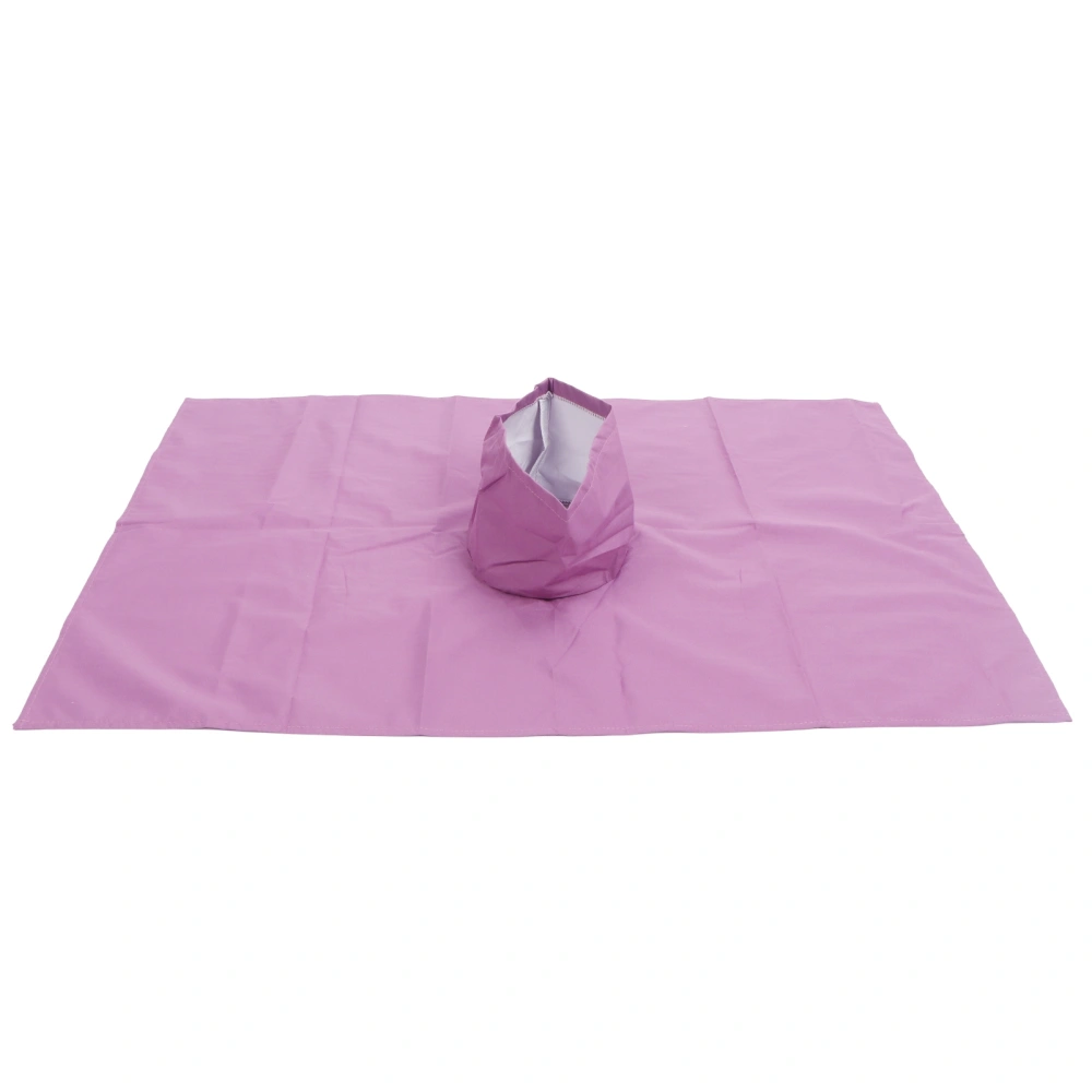 Massage Table Sheet Pure Cotton Simple Washable Professional Beauty Bed Face Sheet for Beauty Salon Purple 50x80cm/19.7x31.5in