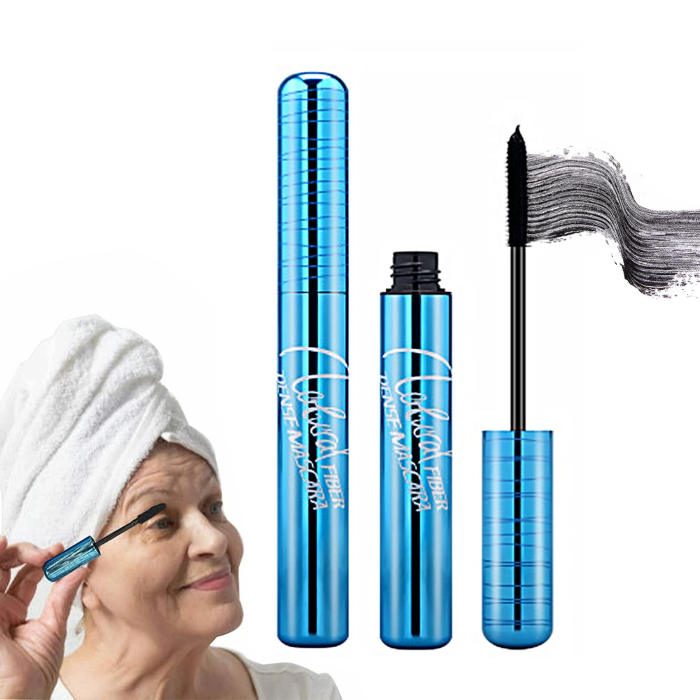 Prime Lash Mascara for Women Natural Fibre Dense Mascara Lengthening and Volumizing Mascara for Seniors