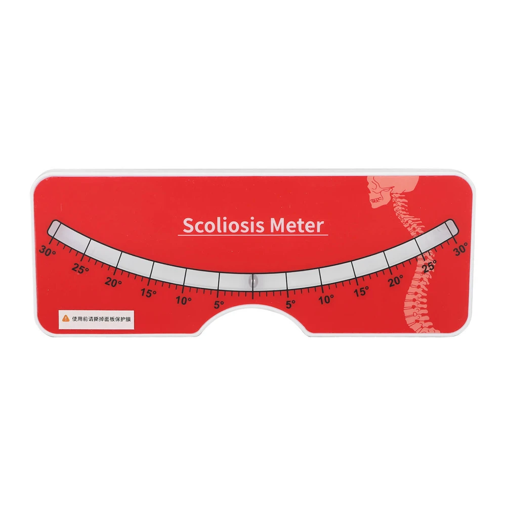 Scoliosis Measuring Tool 0‑30° Testing Range Accurate Data Back Spine Diagnosis Meter