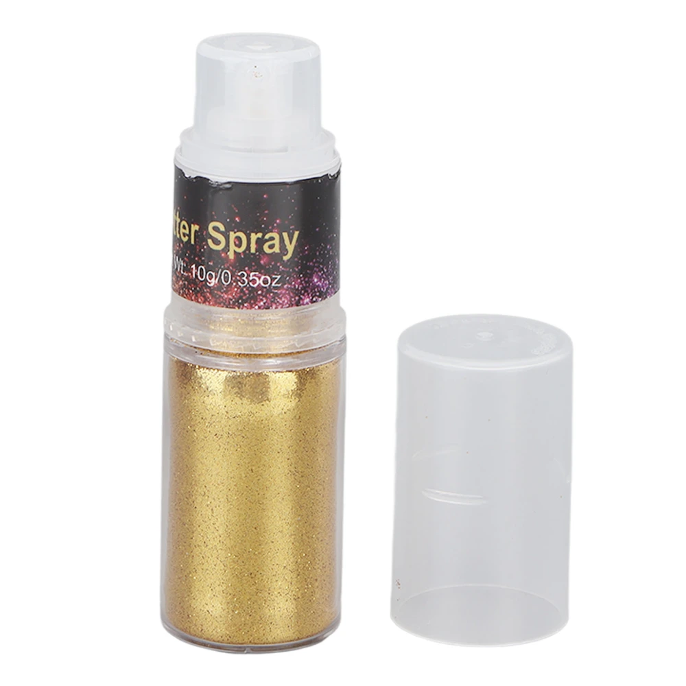 Golden Glitter Powder Face Body Painting Temporary Tattoo Nail Art Craft Glitter Powder 0.4oz