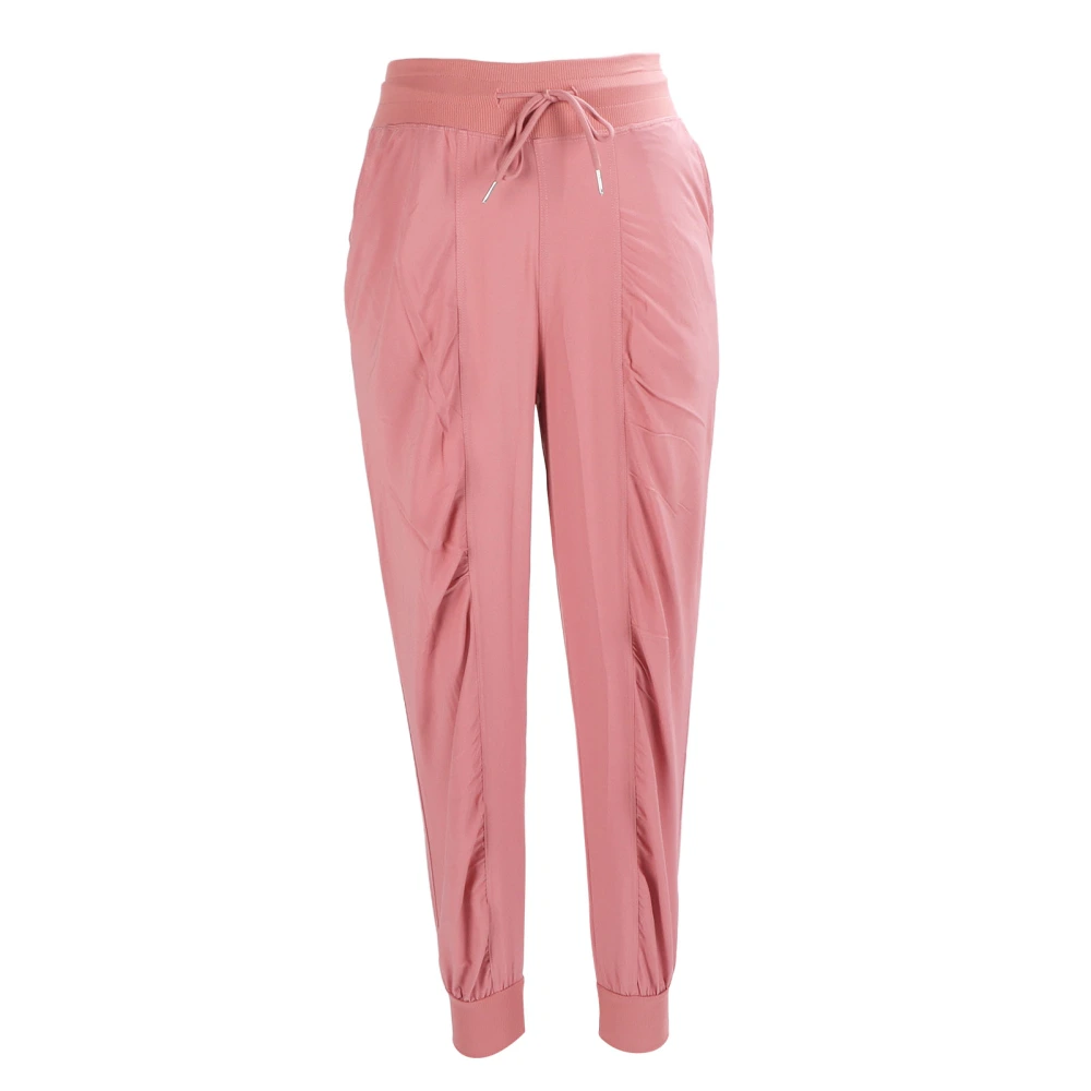 Casual Sweatpants Women Fashionable Sports Fitness Joggers with Pocket for Outdoor Activity Pink XL