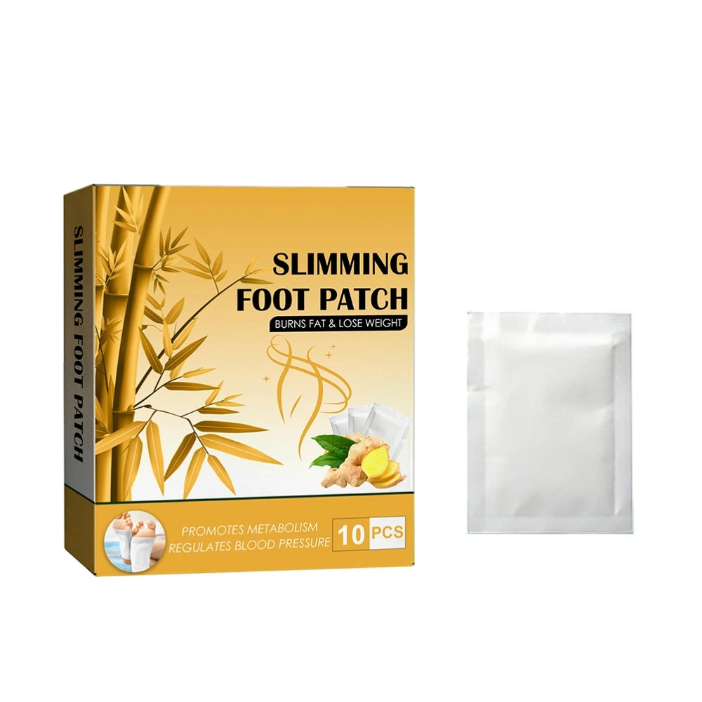 Ginger Detox Foot Plasters Body Slimming Foot Pad Deep Cleansing Foot Care Patches Sleep Better