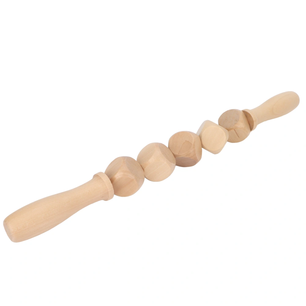 Wood Therapy Massage Tool Lymphatic Drainage Massager Cellulite Fascia Massage Roller for Full Body Muscle Pain Relief